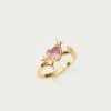 Ringe En Route Jewelry | Sparkle Heart Ring In Gold