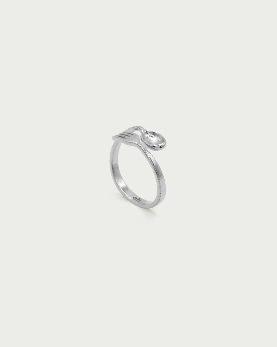 Ringe En Route Jewelry | Foodie Patootie Ring In Silver