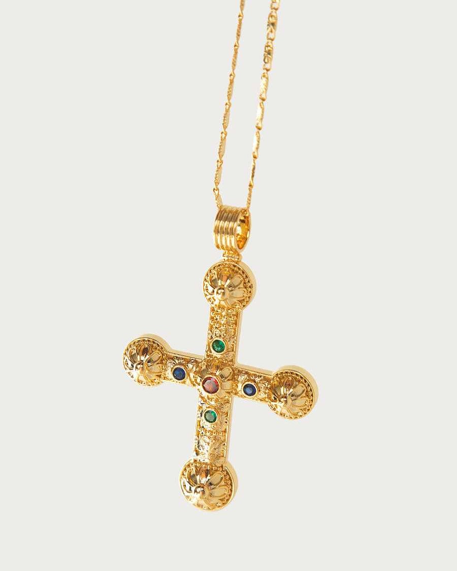 Ketten En Route Jewelry | Xl Cross -Kette