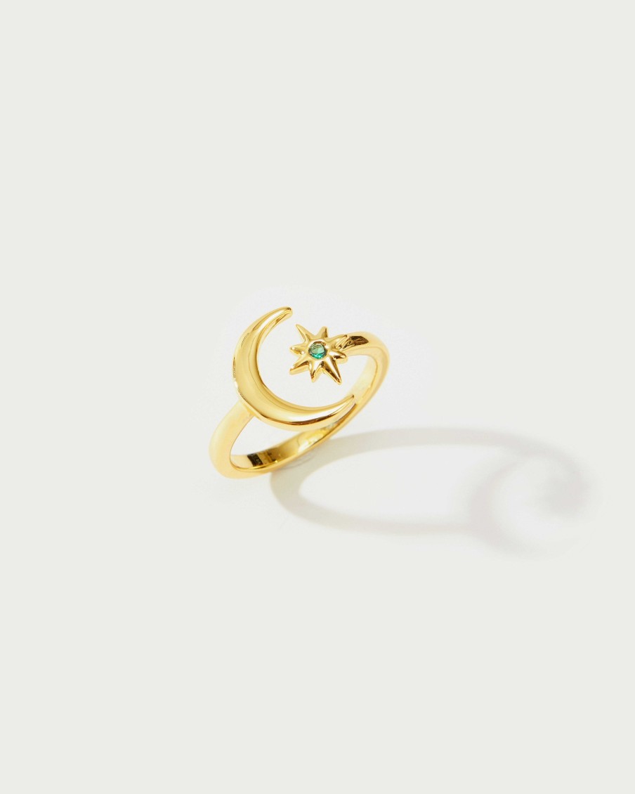 Ringe En Route Jewelry | Star & Moon Ring