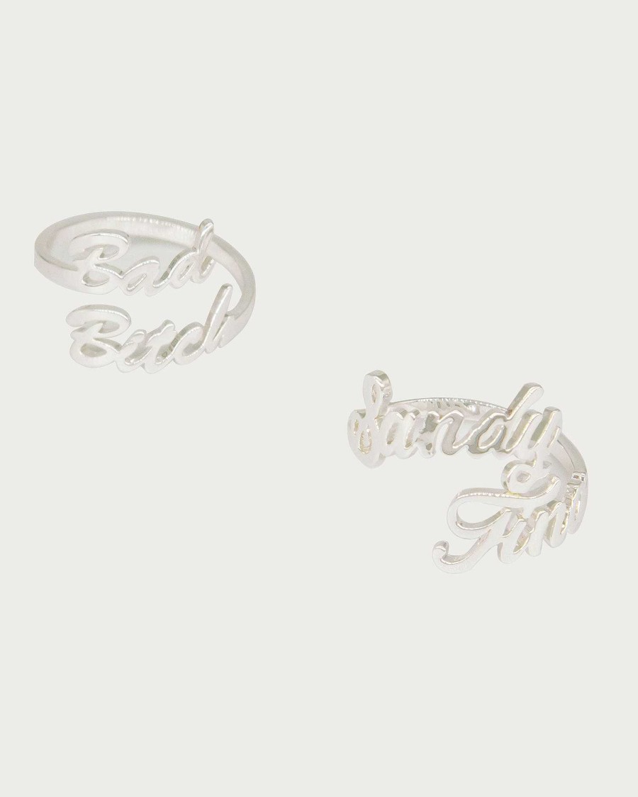 Ringe En Route Jewelry | The Customized Double Name Ring