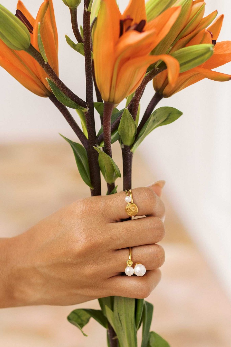 Ringe En Route Jewelry | Birth Flower Ring