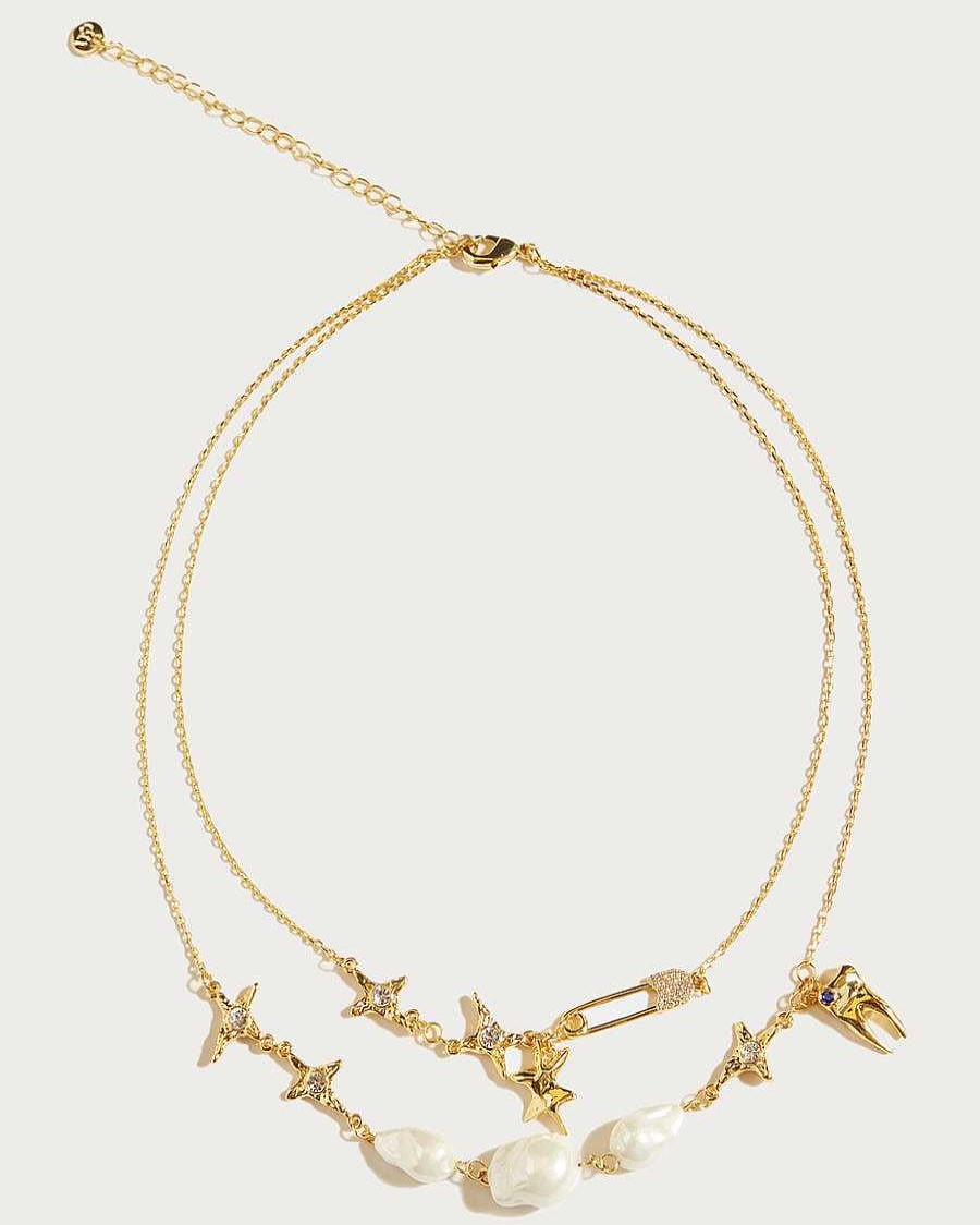 Ketten En Route Jewelry | The Mellow Kette In Gold