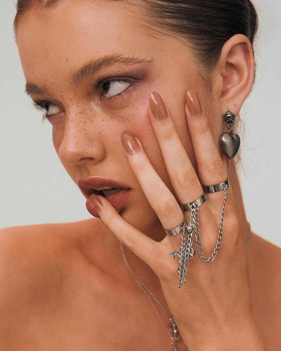 Ringe En Route Jewelry | Trinity Chained Hoops Ring