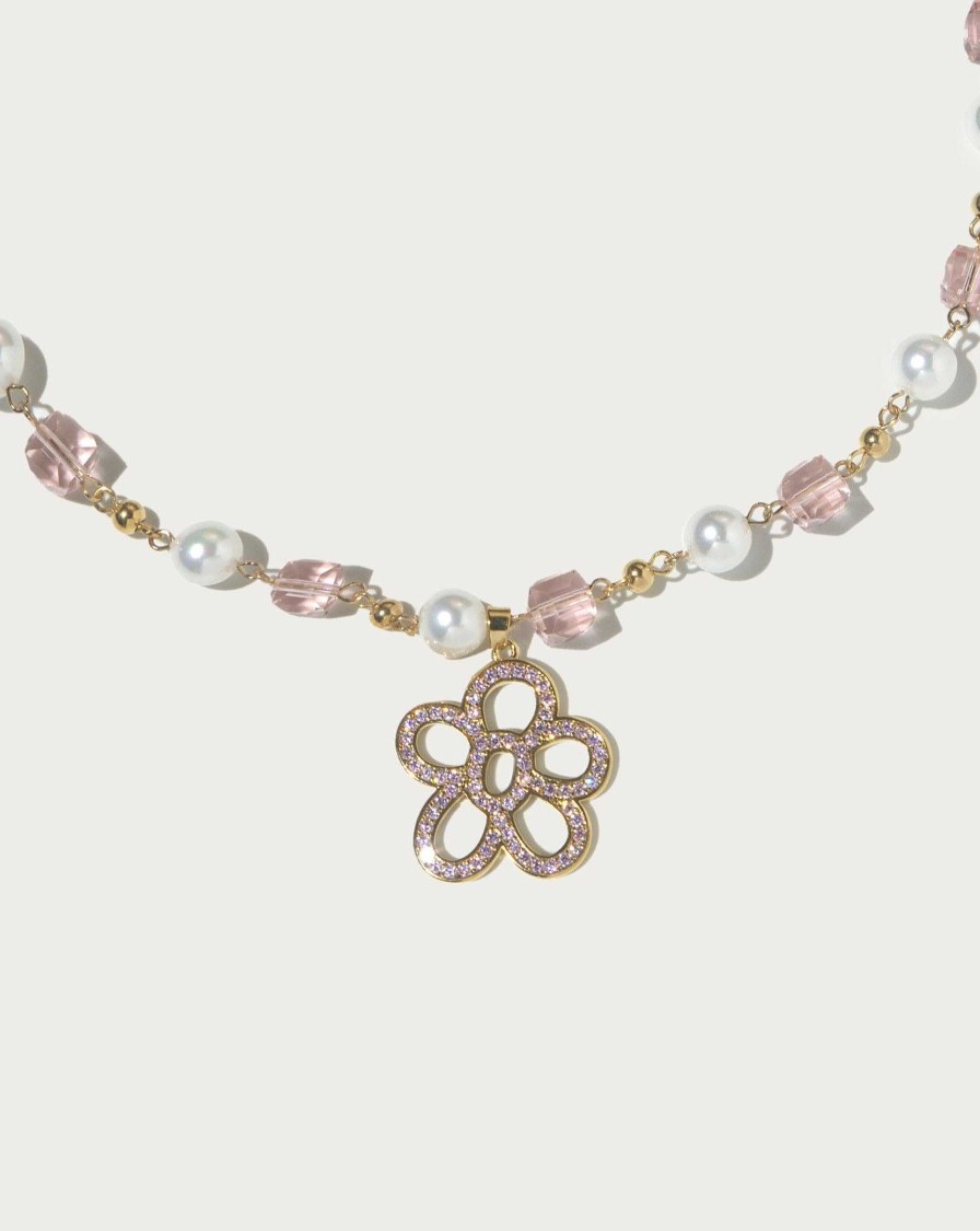 Ketten En Route Jewelry | Flower Beaded Halskette