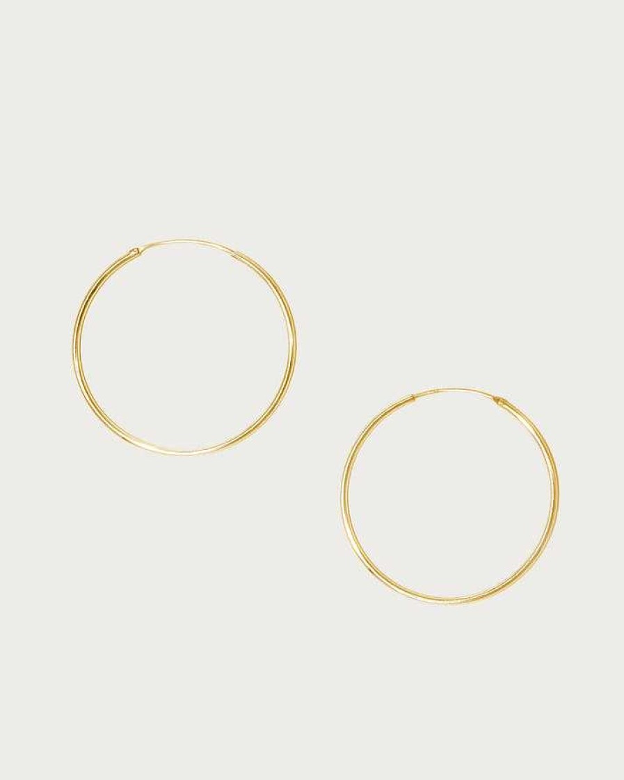 Ohrringe En Route Jewelry | Skinny Hoop Ohrringe