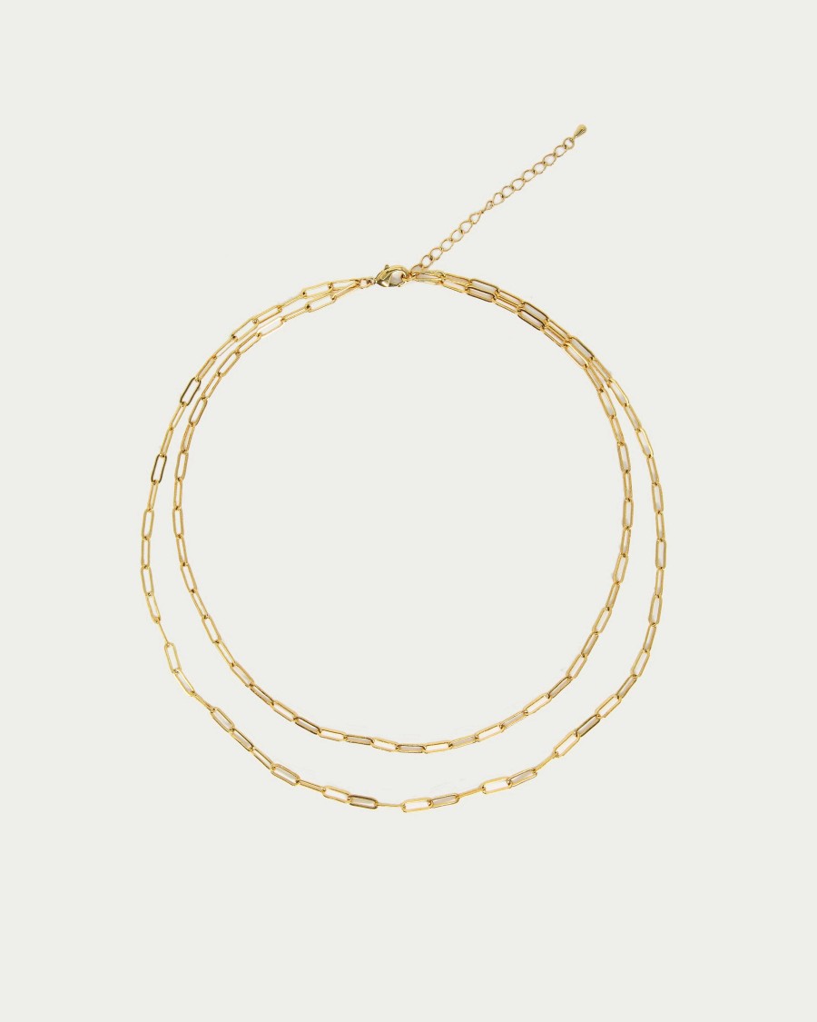 Ketten En Route Jewelry | Layered Link Halskette