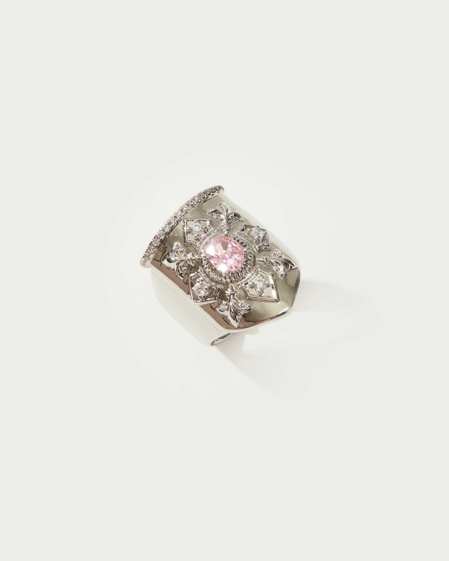 Ringe En Route Jewelry | Pink Gem Guardian Ring