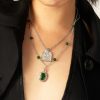 Ketten En Route Jewelry | Jade Necklace In Silver