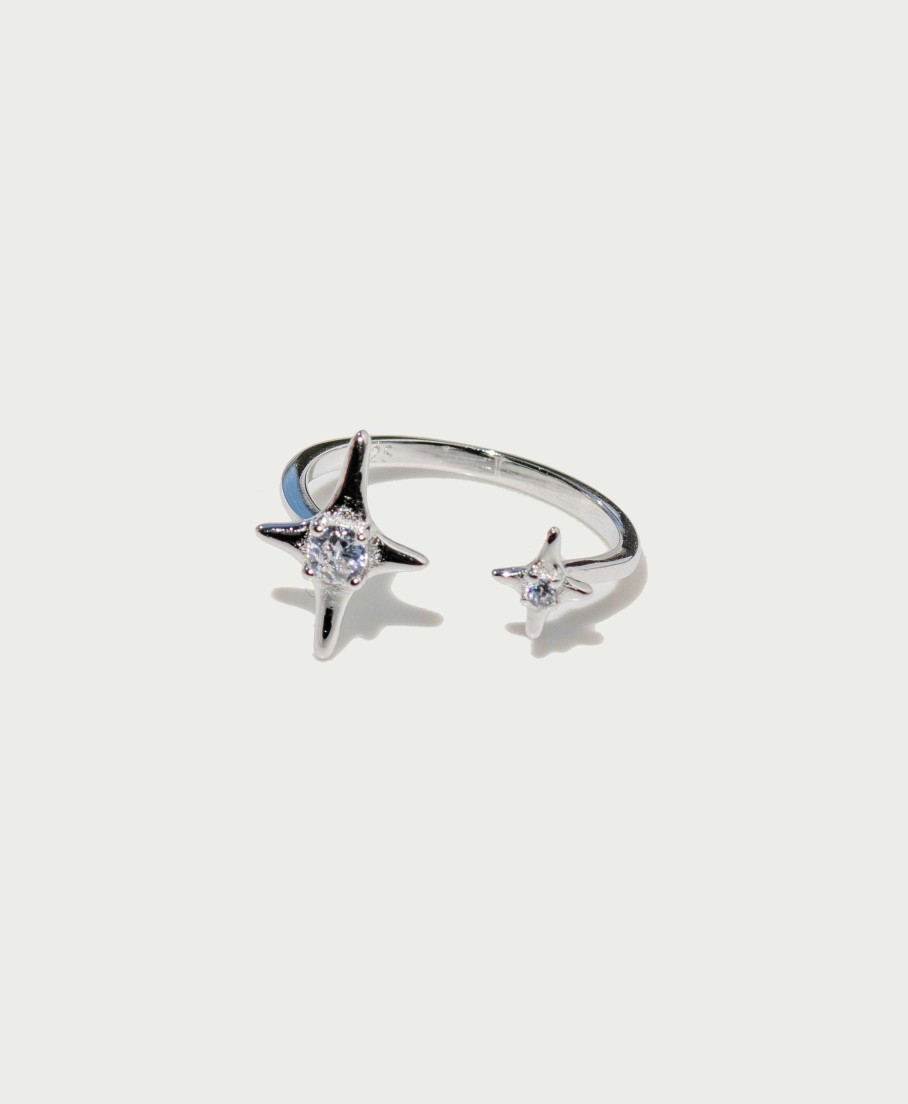 Ringe En Route Jewelry | Silver Sparkle Ring