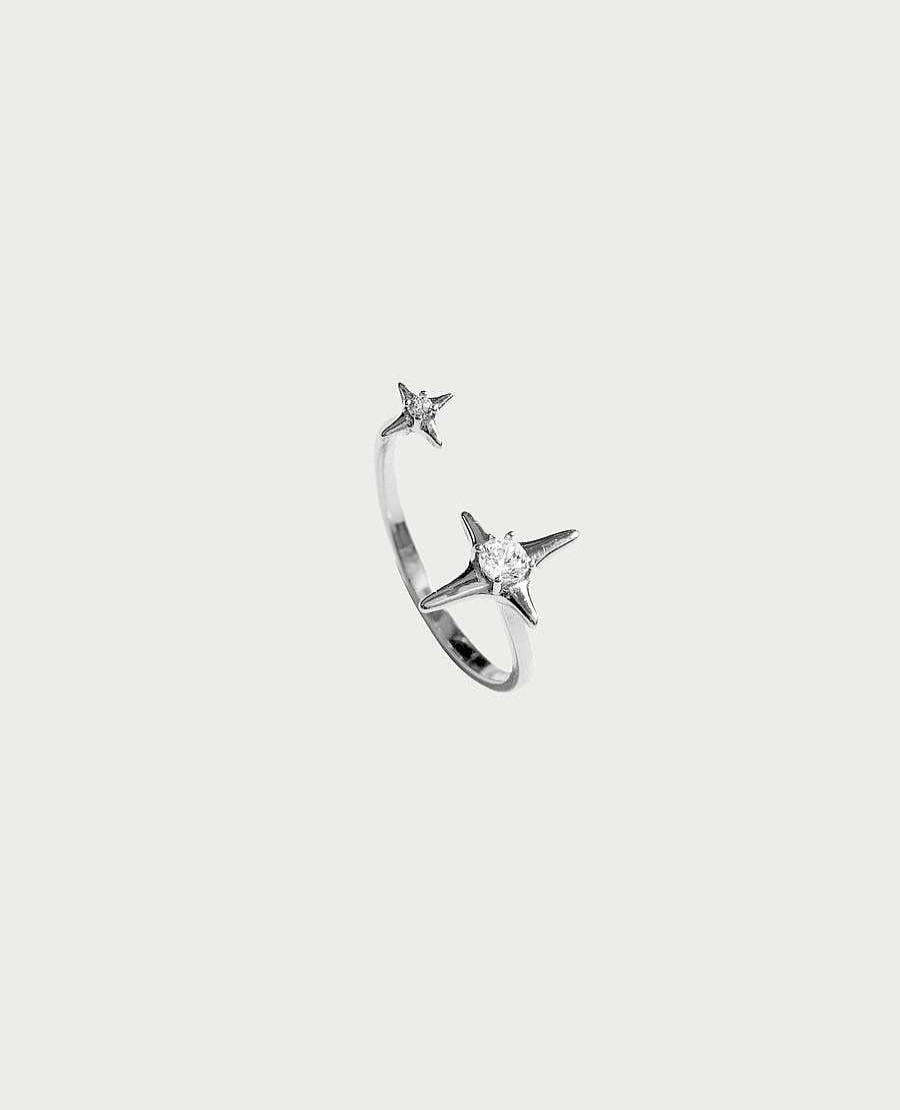 Ringe En Route Jewelry | Silver Sparkle Ring