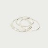 Ringe En Route Jewelry | Thin Plain Ring In Silver