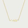 Ketten En Route Jewelry | Gold Twinkle Star Halskette