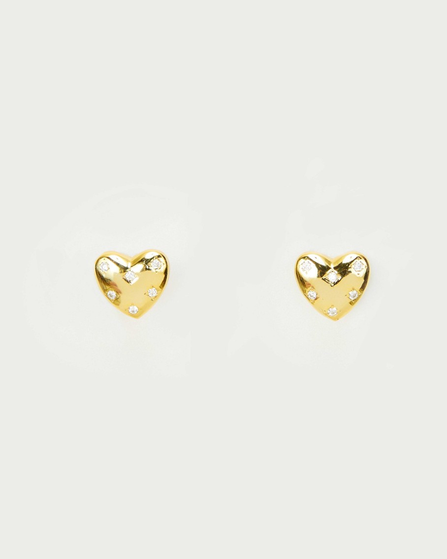 Ohrringe En Route Jewelry | Juliette Heart Stud Ohrringe