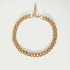 Ketten En Route Jewelry | Gold Chunky Kette Halskette