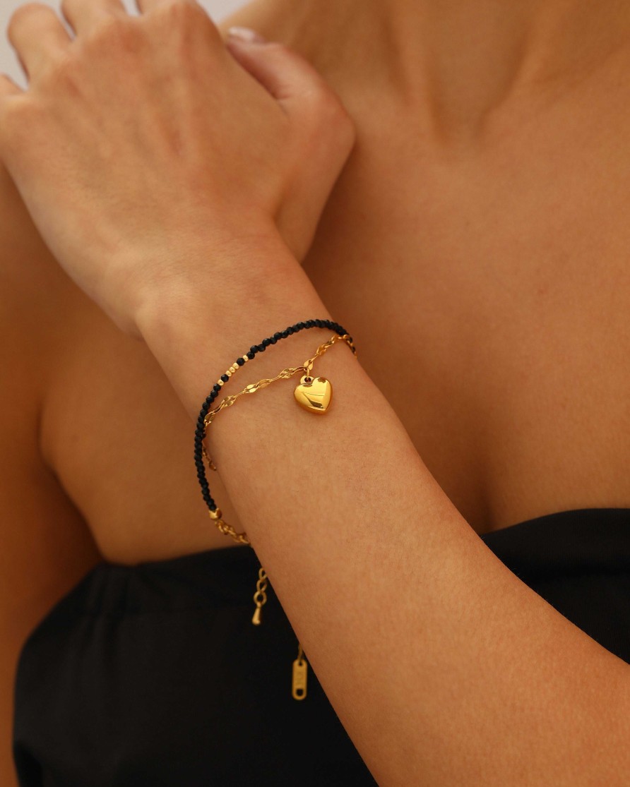 Armband & Fu Kettchen En Route Jewelry | Midnight Lava Bracelet