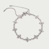 Armband & Fu Kettchen En Route Jewelry | Sparkle Clover Armband In Silver