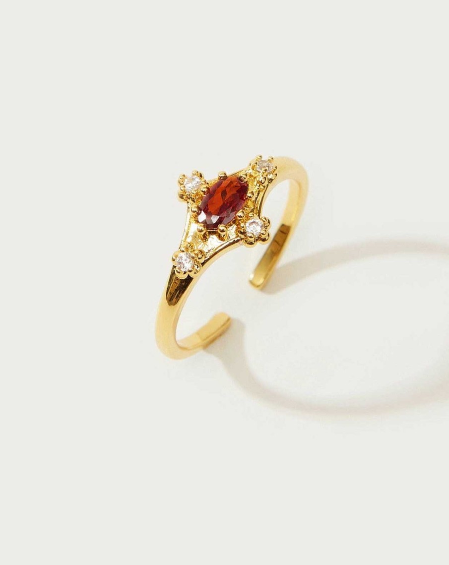 Ringe En Route Jewelry | Juliet Garnet Ring