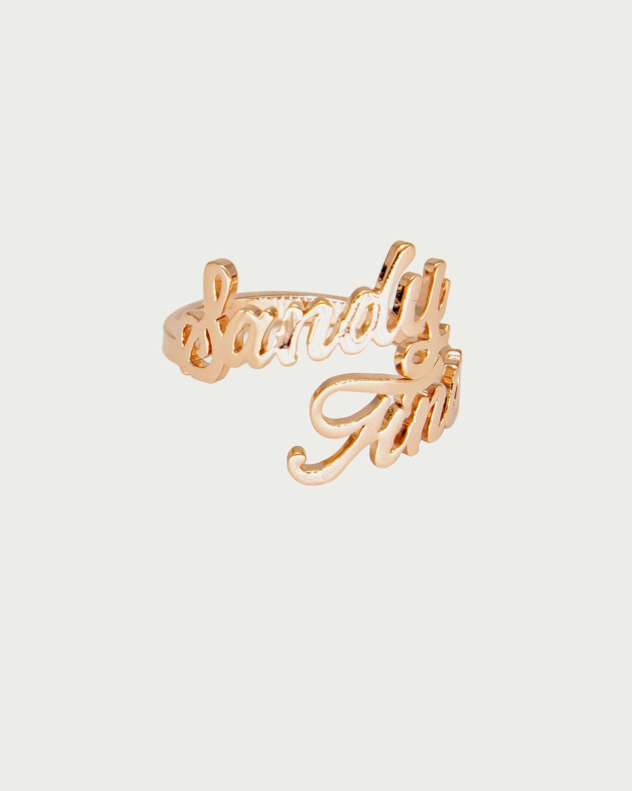 Ringe En Route Jewelry | The Customized Double Name Ring