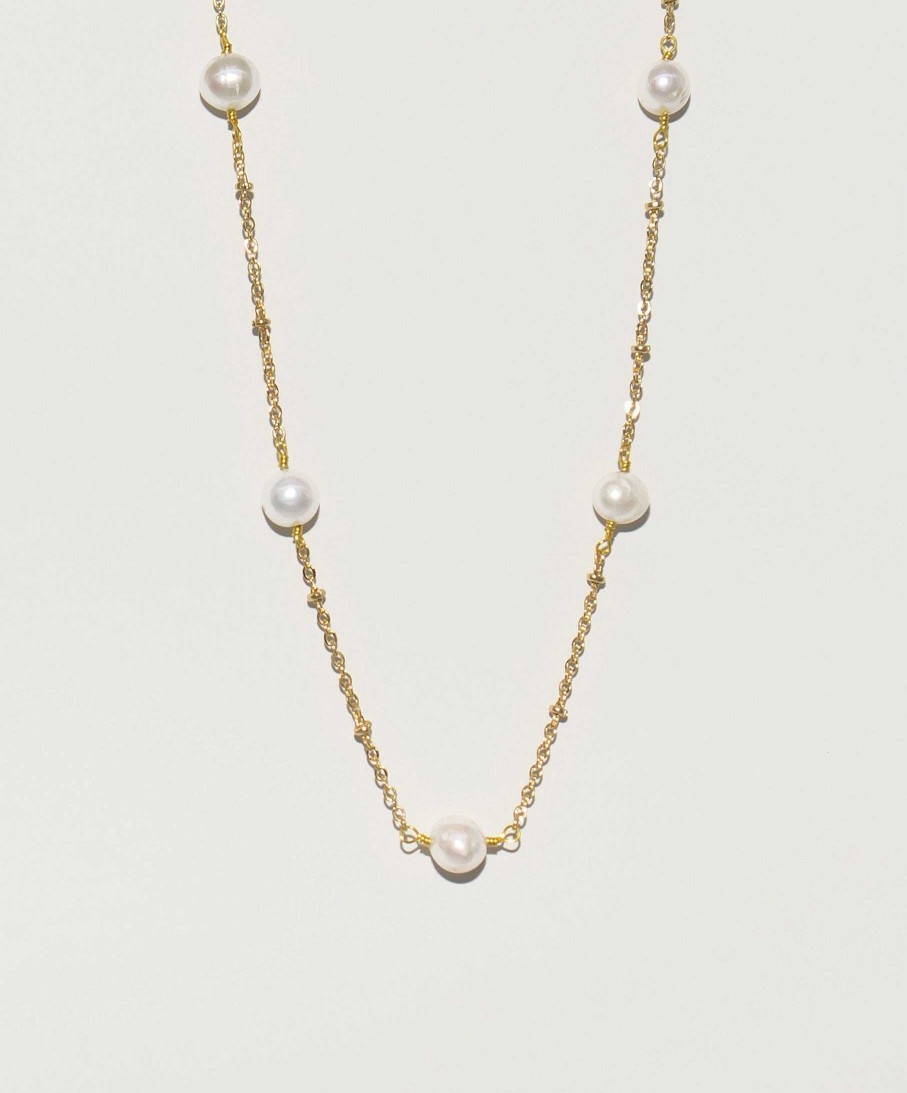 Ketten En Route Jewelry | Yumi Freshwater Pearl Halskette