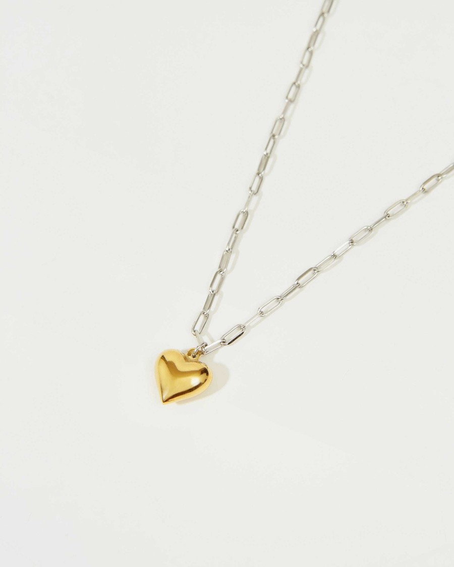 Ketten En Route Jewelry | Maki Heart Kette