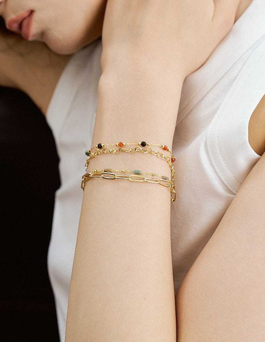 Armband & Fu Kettchen En Route Jewelry | Gia Basic Kette Armband