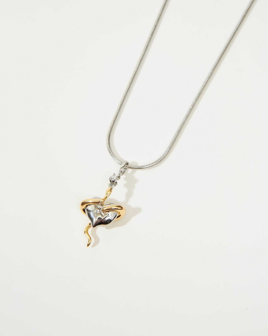 Ketten En Route Jewelry | Heart'S Guardian Serpent Kette